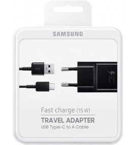 SAMSUNG CHARGEUR 15W AVEC CABLE USB TYP-C