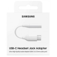 SAMSUNG ADAPTATEUR USB TYPE-C VERS JACK 3,5 MM , BLANC