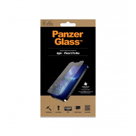 PanzerGlass Protecteur d'écran iPhone 13 Pro Max