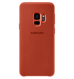 Samsung Alcantara leather cover - Samsung Galaxy S9 Plus