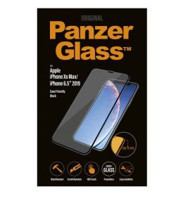 VERRE PROTECTEUR D'ECRAN APPLE IPHONE 11PRO MAX/BORD NOIR