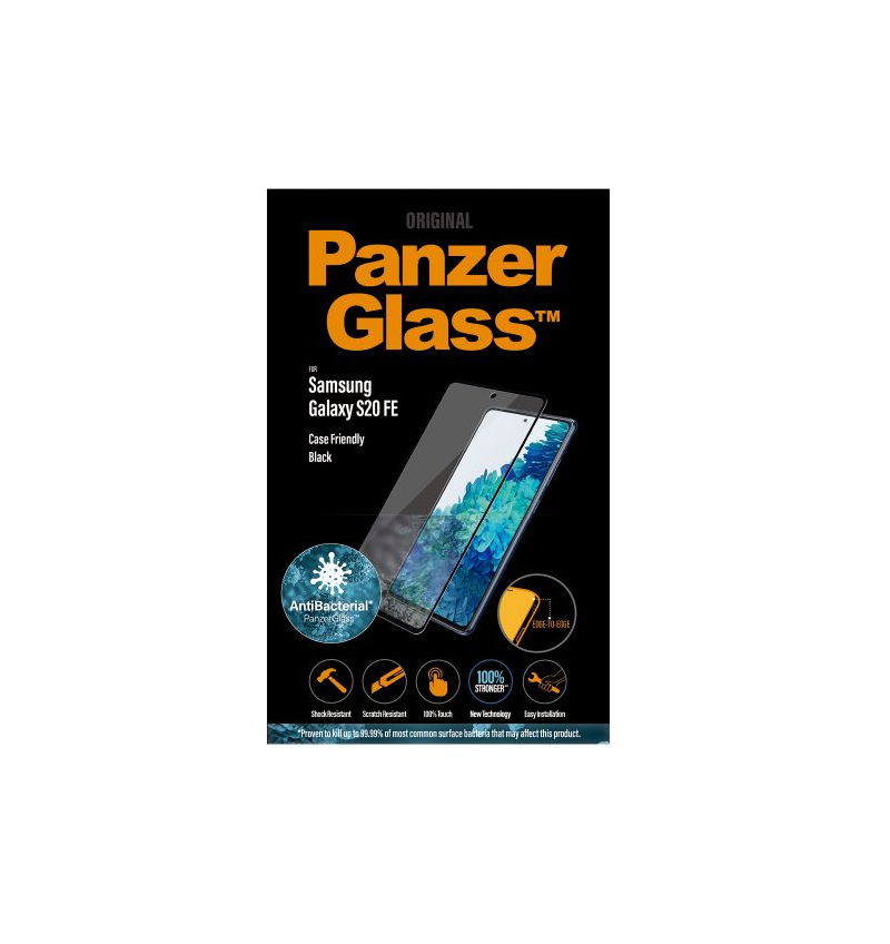 VERRE PROTECTEUR D'ECRAN POUR SAMSUNG GALAXY S20 FE ,BOIRD NOIR
