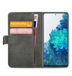 MOBILIZE ETUI PORTEFEUILLE POUR SAMSUNG GALAXY S20 FE , NOIR