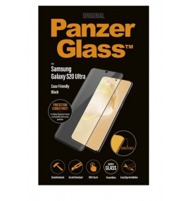 VERRE PROTECTEUR D'ECRAN POUR SAMSUNG GALAXY S20 ULTRA CF ,BORD NOIR