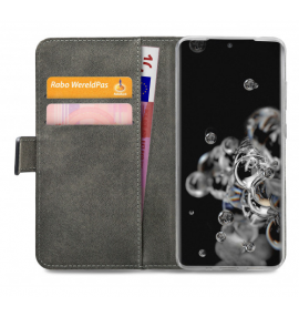 MOBILIZE ETUI PORTEFEUILLE POUR SAMSUNG GALAXY S20 ULTRA , NOIR